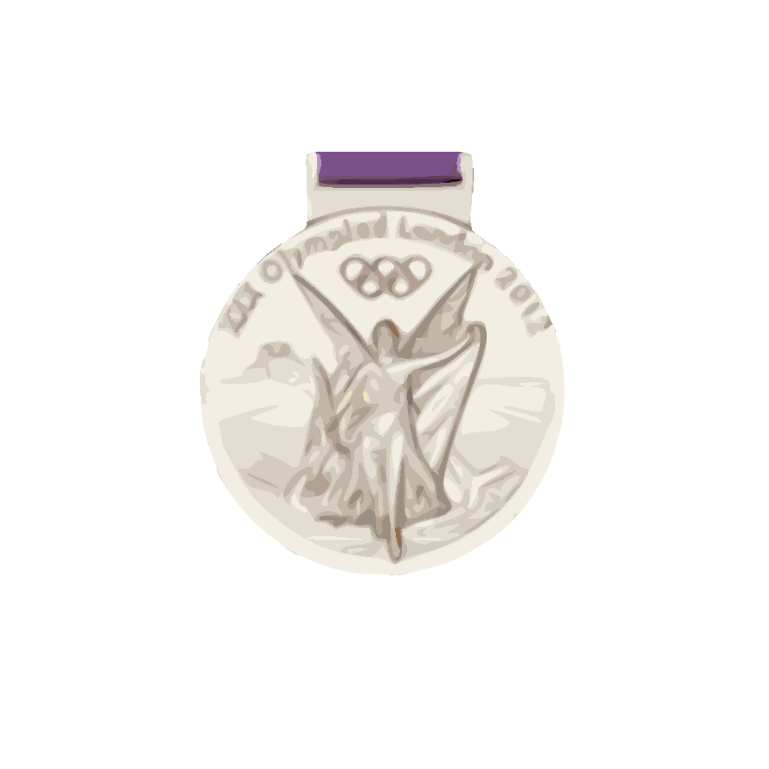 1 Medalla olímpica plata