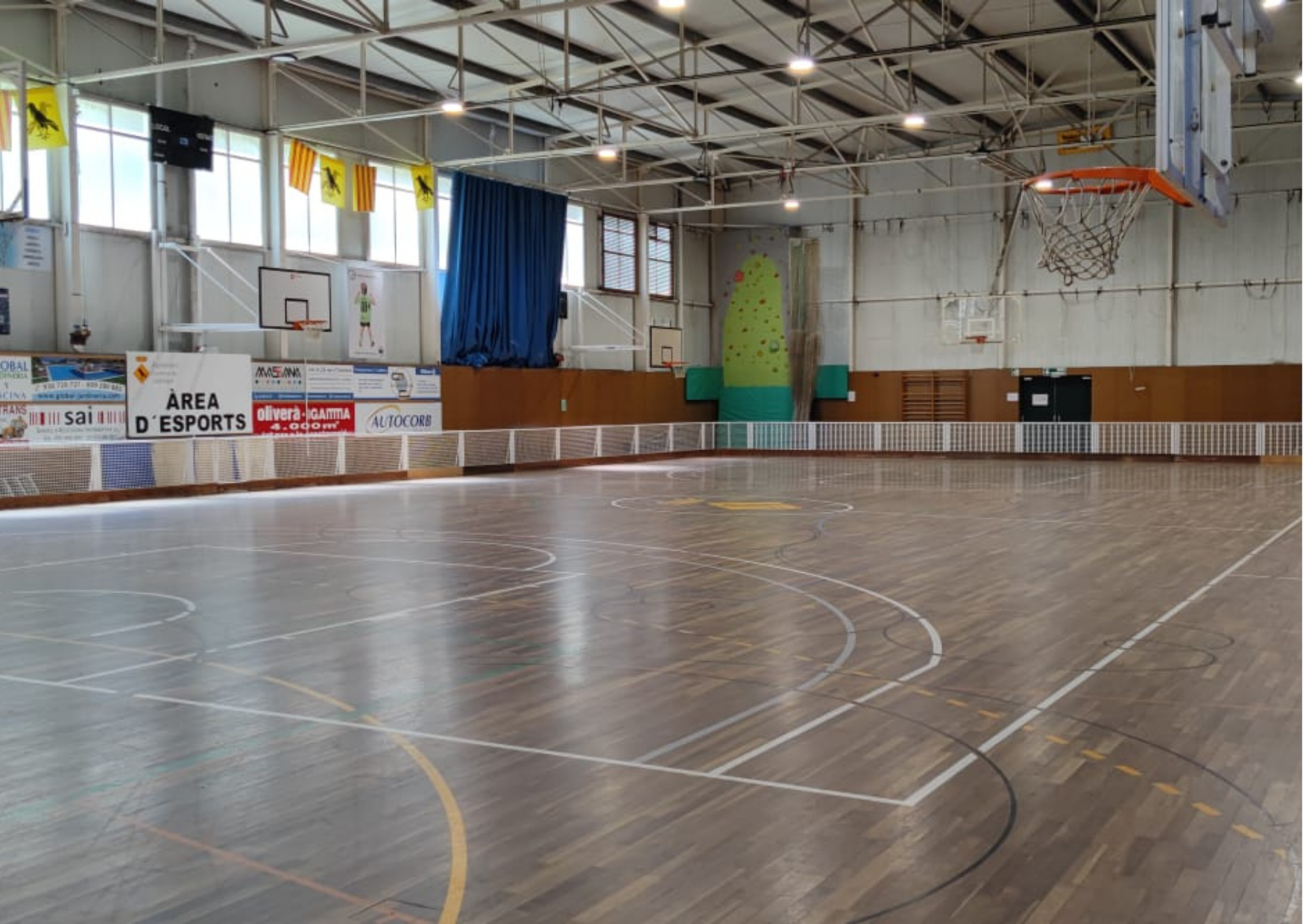 instalación en Corbera